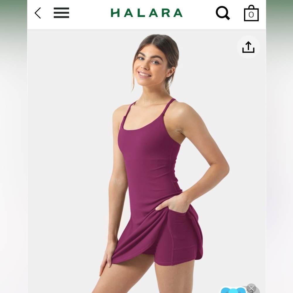 Halara Golf/Tennis Athleisure Dress